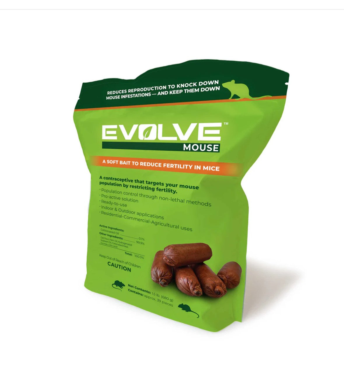 Evolve Mouse - Soft Bait for Mice - 3 lb.